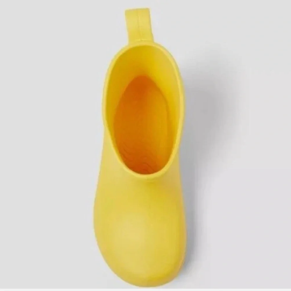 Cat & Jack Kids Yellow Pull-Tab Rain Boot